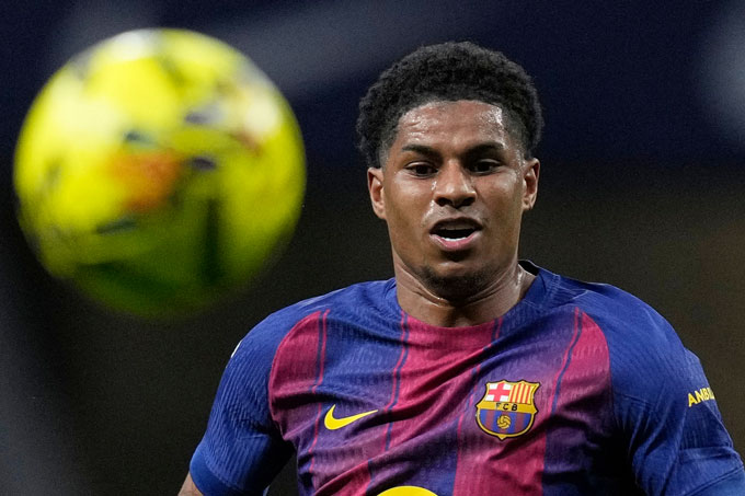 Phong độ cao của Rashford có thể khiến Barca muốn mua đứt anh