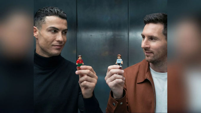 Ronaldo và Messi bỏ túi bạc triệu từ quảng cáo gây sốt