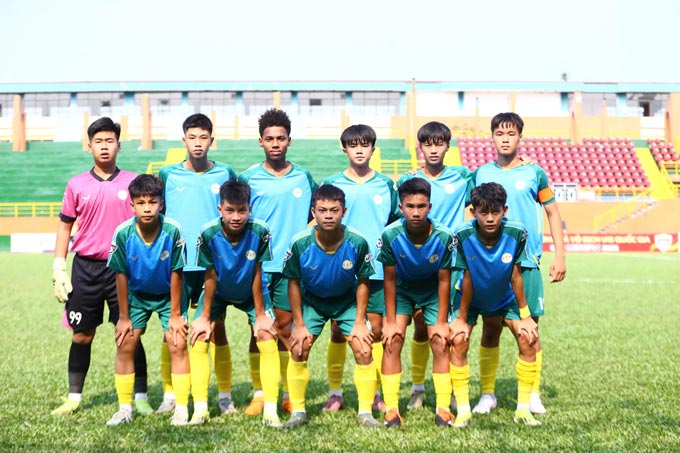 Adu Huỳnh Đức Favour  chơi khá nổi bật nhưng TP.HCM đã phải dừng chân ở vòng bảng. Ảnh - Nguyễn Khanh