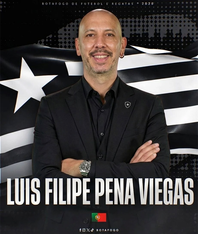 Nhà cầm quân người Bồ Đào Nha gia nhập đội bóng hàng đầu Brazil - Botafogo 