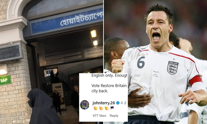 Terry từng có hành động khiến cộng đồng người Hồi giáo tức giận