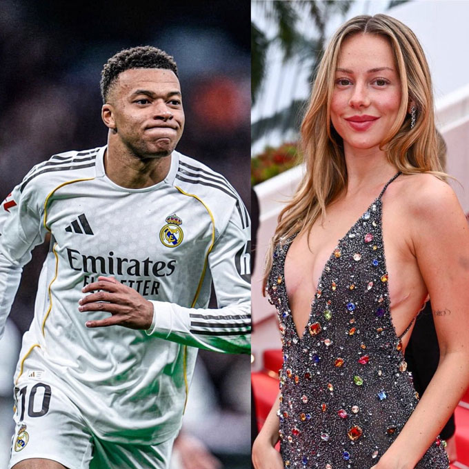 Ester Exposito đang đi lại với Mbappe