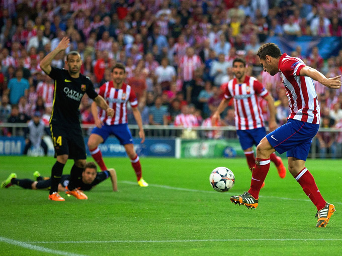 Atletico chưa bao giờ sợ Barca ở Champions League