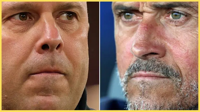 Arne Slot của Liverpool sẽ có màn đấu trí cực kỳ căng thẳng với Luis Enrique của PSG