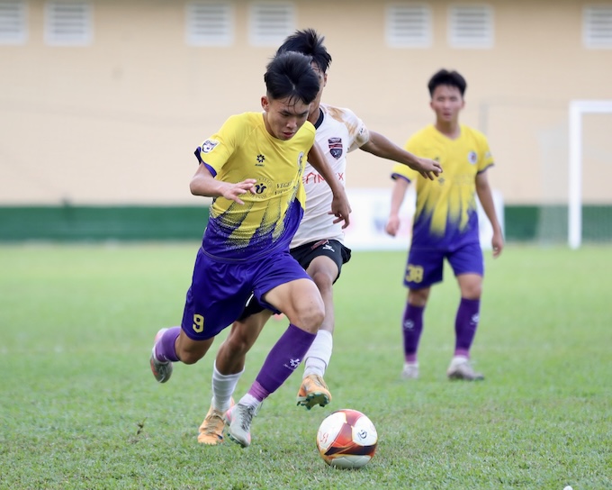 U15 Hà Nội liệu có là ứng viên sáng giá của ngôi vô địch. Ảnh: Gia Hân 