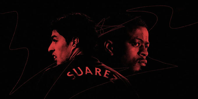 Evra từng vướng vào vụ PBCT đáng nhớ với Suarez. Ảnh - The Athletic