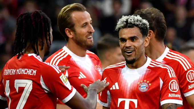 'Tam tấu" được hợp bởi Harry Kane, Luis Diaz, Michael Olise đang nâng bước Bayern Munich