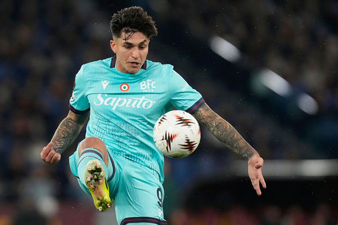 Castro dẫn đầu danh sách "dội bom" của Bologna mùa này