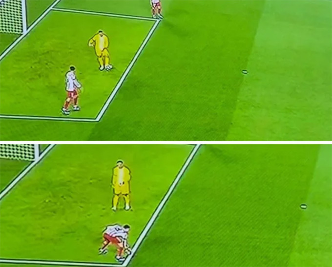 HLV Hansi Flick cho rằng cầu thủ Atletico đã chơi bóng bằng tay