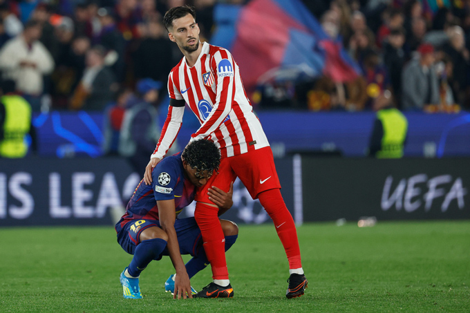 Atletico lần đầu thắng trên sân khác trước các đội bóng Tây Ban Nha tại Champions League