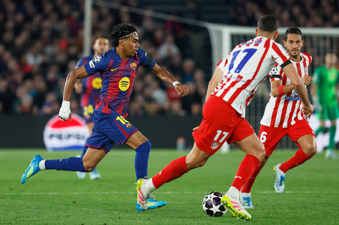 Yamal thi đấu đầy nỗ lực và là điểm sáng nhất trên sân của Barca