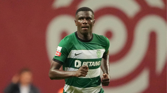 Ousmane Diomande trong màu áo Sporting Lisbon