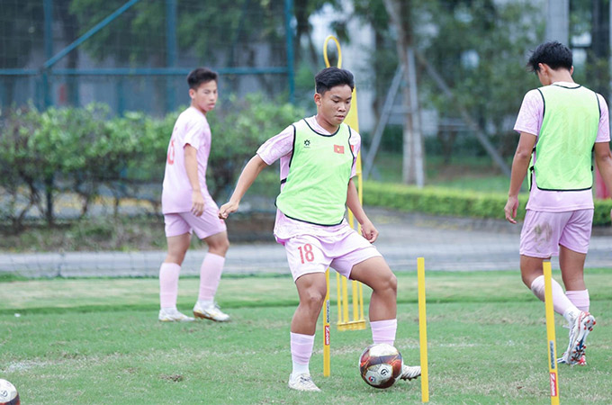 Nguyễn Lê Quang Khôi có tên trong danh sách U17 Việt Nam dự U17 Đông Nam Á 2026