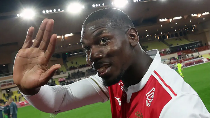 Paul Pogba có thể ra sân ở chuyến làm khách trước Paris FC của Monaco