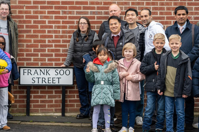 Con phố mang tên Frank Soo