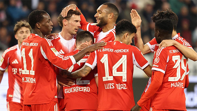 Bayern Munich chỉ còn cách chức vô địch 1 trận thắng