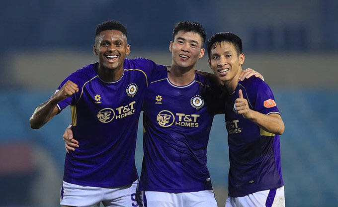 CLB Hà Nội tiếp tục bám đuổi nhóm đầu bảng - Ảnh: Minh Tuấn