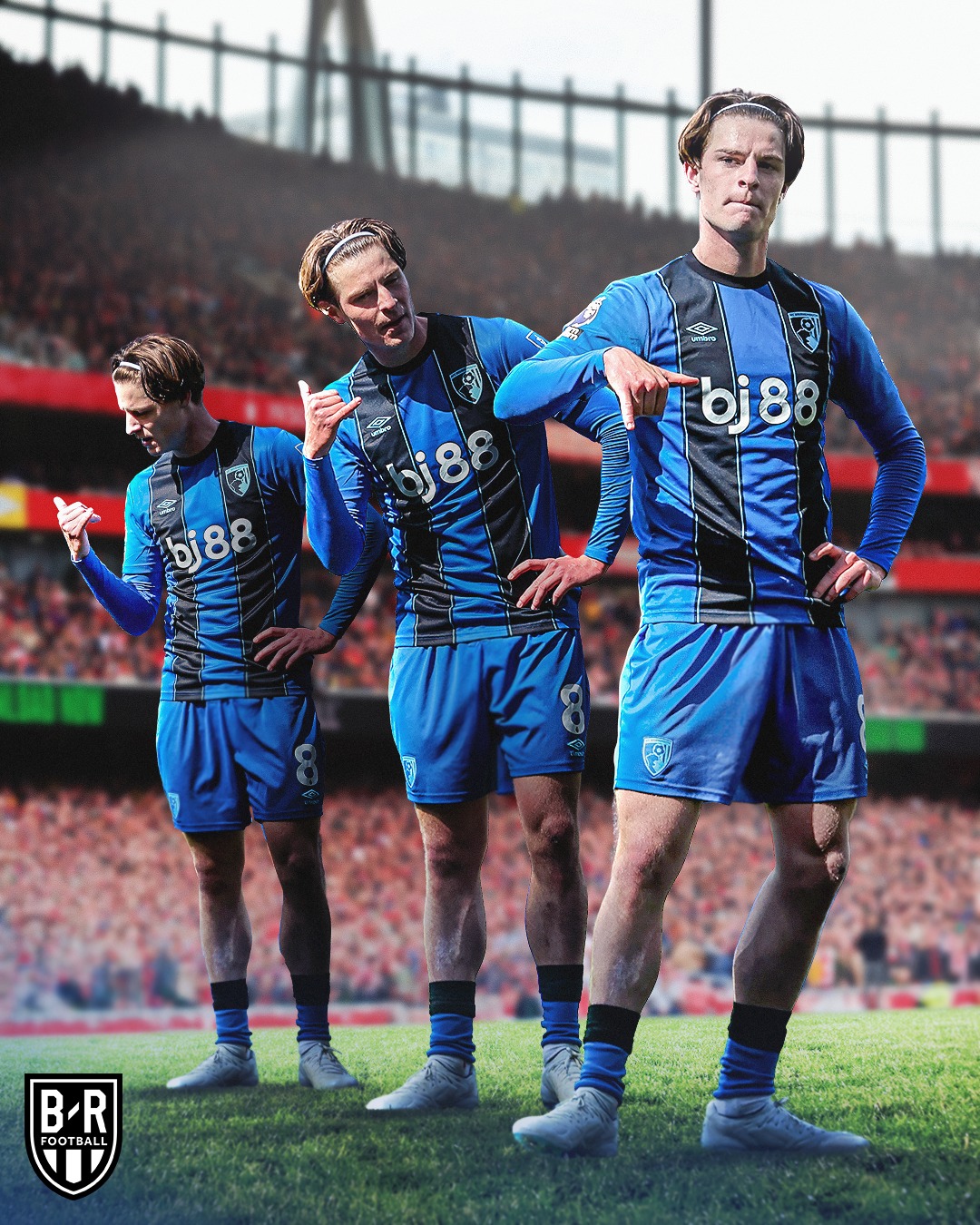 Alex Scott ghi bàn giúp Bournemouth đánh bại Arsenal 2-1 tại sân Emirates