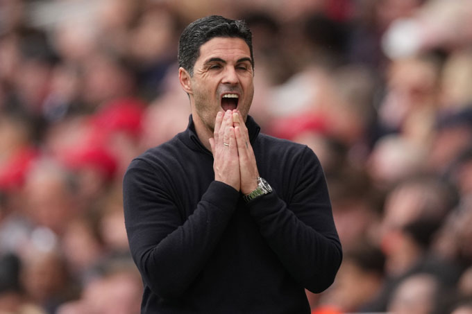 Tương lai của Arteta bị nghi ngờ sau thất bại của Arsenal trước Bournemouth