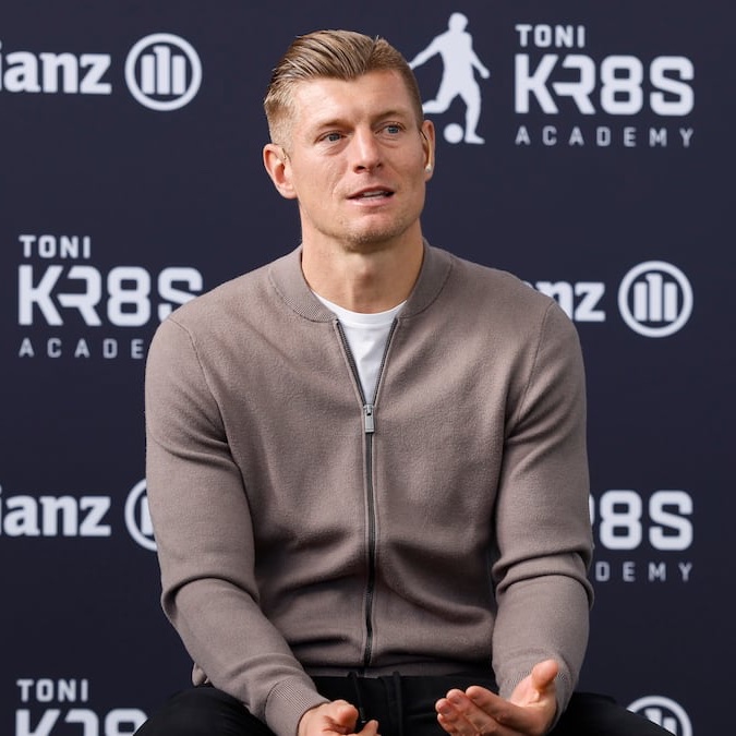 Toni Kroos trở lại Real Madrid - Ảnh: @MadridXtra