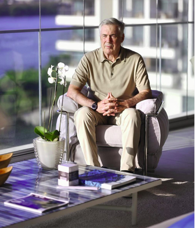 Carlo Ancelotti chia sẻ nhiều trên France Football về ĐT Brazil, về tham vọng tại World Cup 2026, về Neymar... Ảnh: Stéphane Mantey/L'Équipe