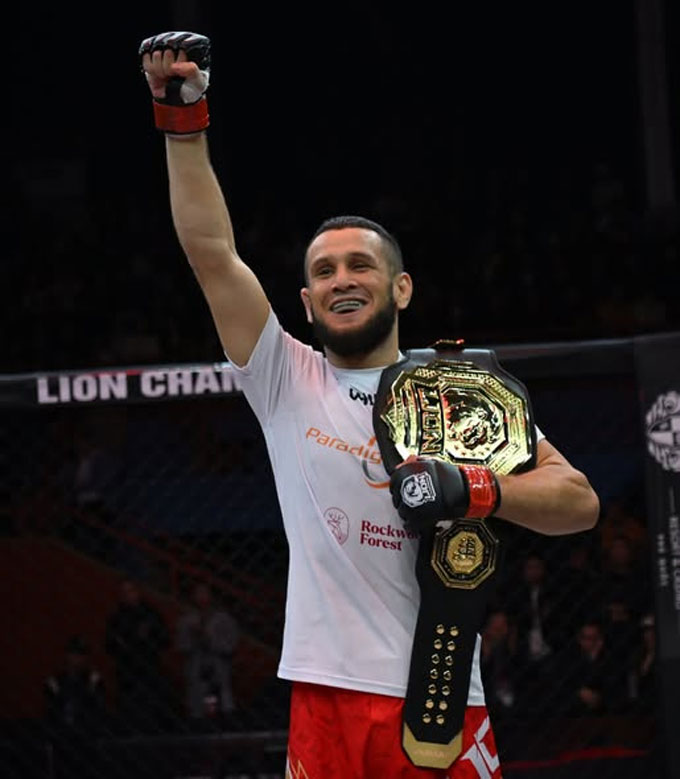 Jovidon Khojaev vô địch hạng nhẹ (70kg) của LION Championship