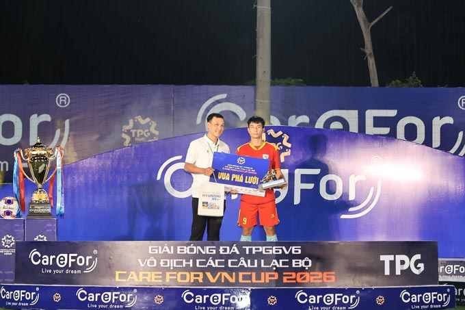 Vua phá lưới thuộc về Nguyễn Vũ (Hoàng Long FC)