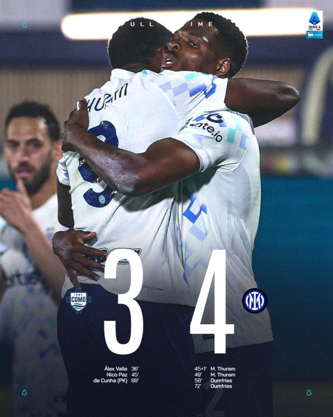 Ảnh - Twitter Serie A