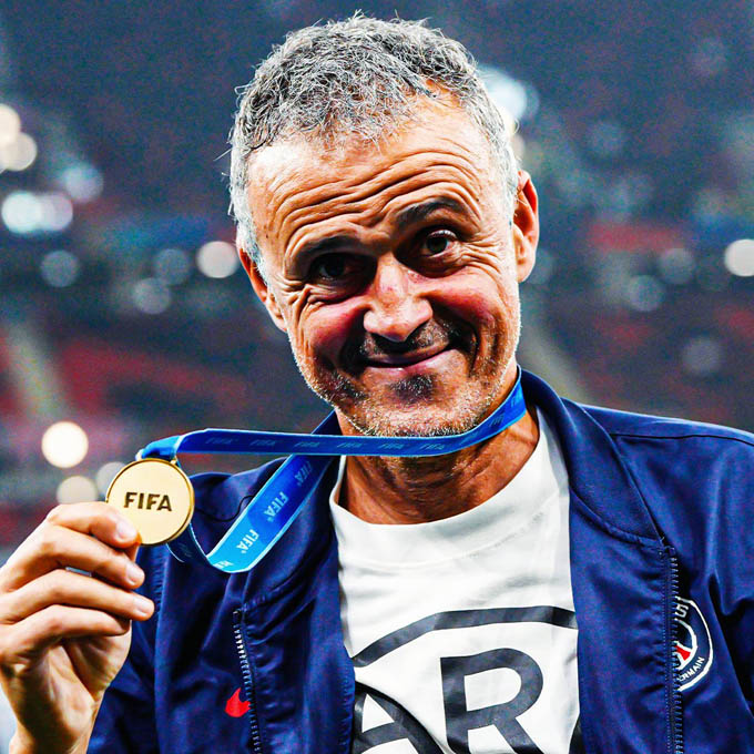 Enrique đang là biểu tượng chiến thắng của PSG