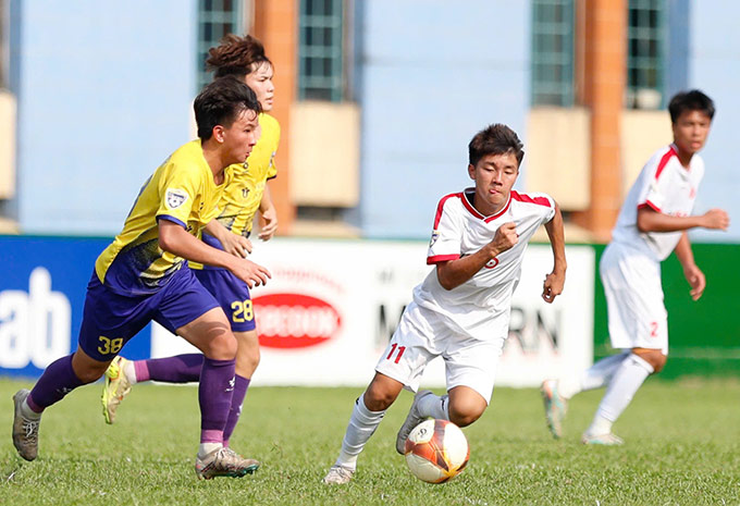 Dẫu vậy, U15 Thể Công Viettel I thi đấu kiên cường. Hai đội chơi đôi công hấp dẫn.