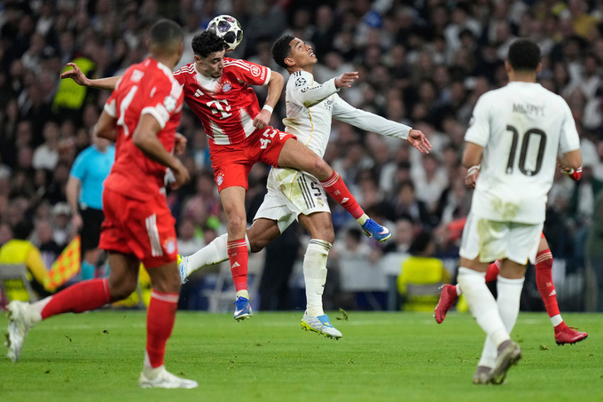 Jude Bellingham có nhiều ký ức tồi tệ với Bayern. Ảnh: AP