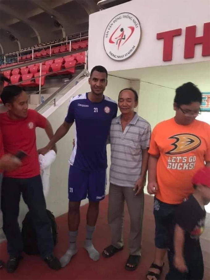 David Ngog từng thử việc tại V.League trong màu áo CLB TP.HCM