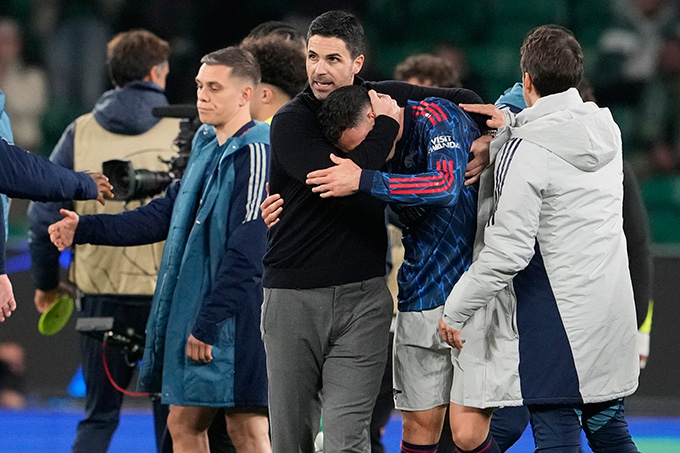 Arteta mất nhiều năm mới gây dựng được Arsenal của hôm nay