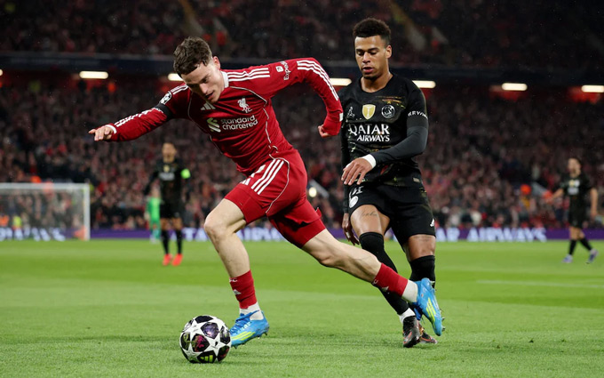 Chênh lệch về đẳng cấp giữa Liverpool và PSG là rất lớn