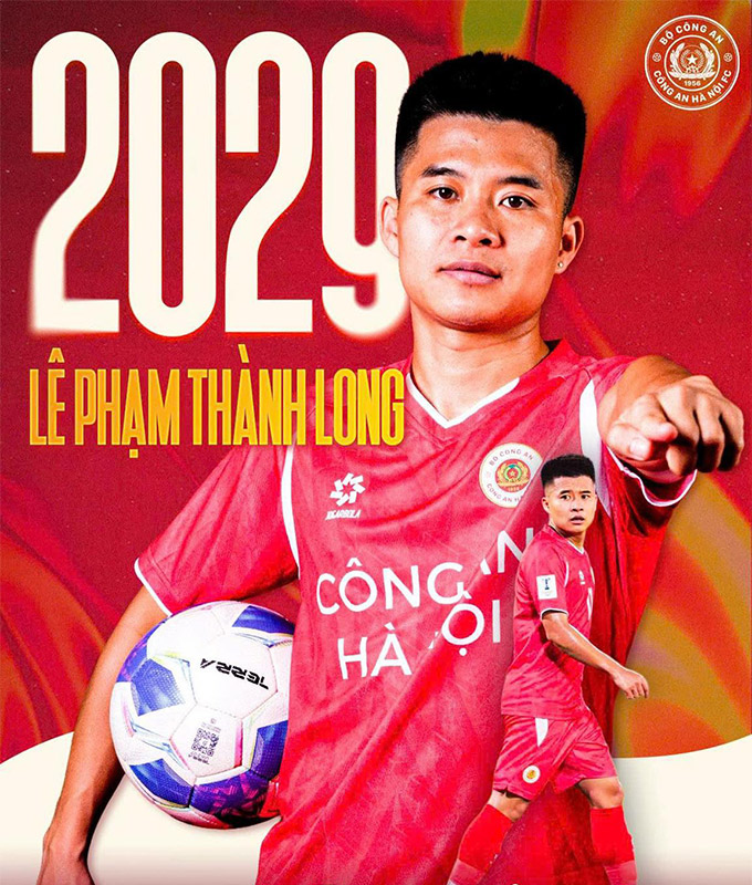 Lê Phạm Thành Long tái ký hợp đồng với CAHN đến năm 2029