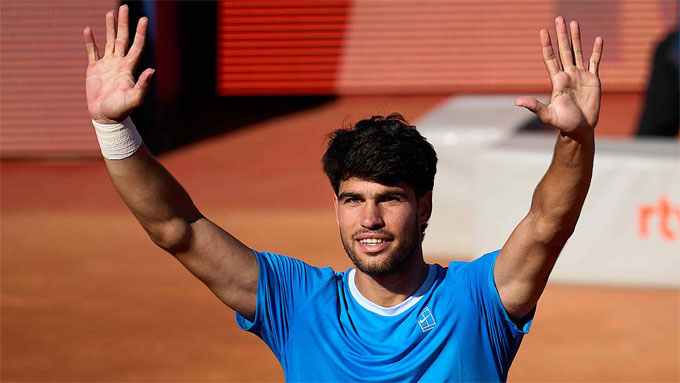 Carlos Alcaraz rút lui khỏi Barcelona Open. Ảnh: ATP