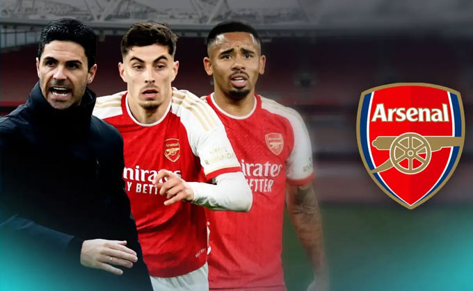HLV Arteta muốn bán cả Havertz lẫn Jesus. Ảnh - Football365