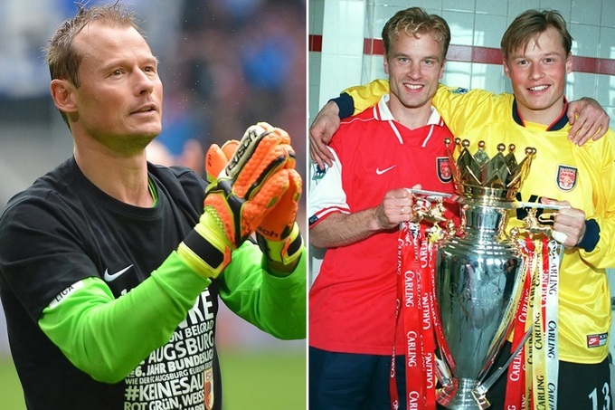 Manninger từng giành cúp đúp cùng Arsenal ở mùa giải 1997/98