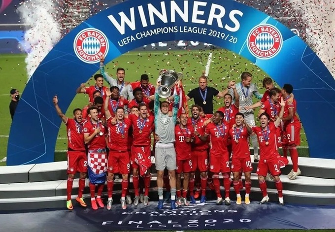 Bayern từng đánh bại PSG ở chung kết Champions League 2019/20 để lên ngôi vô địch