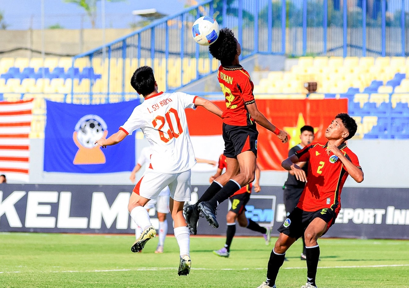 U17 Việt Nam thắng đậm U17 Timor Leste ở trận thứ 2 bảng A.
