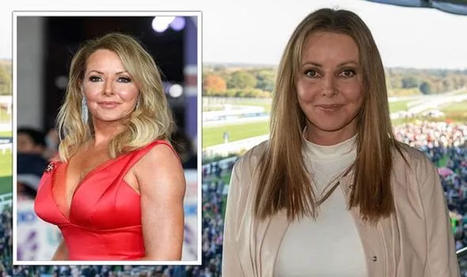 Carol Vorderman bất ngờ vướng vào sự cố hy hữu trên sóng truyền hình Đức