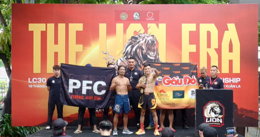 LC30: Những diễn biến chính từ sự kiện Weigh-in và Face-off
