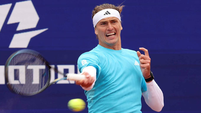 Alexander Zverev tái đấu thù cũ tại tứ kết Munich Open. Ảnh: ATP