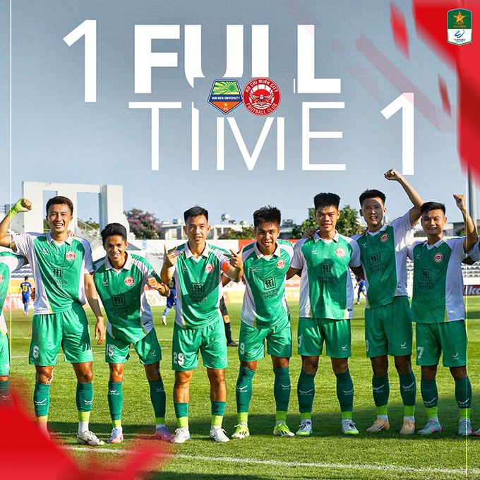 CLB TP.HCM hoà đáng tiếc Bà Rịa Vũng Tàu 