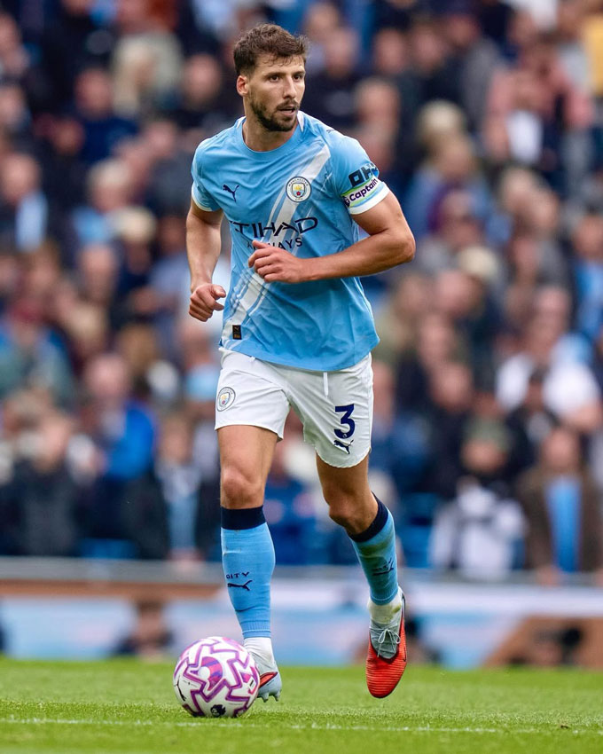 Sự vắng mặt của Dias sẽ khiến hàng thủ của Man City gặp khó về nhân sự - Ảnh: Instagram nhân vật