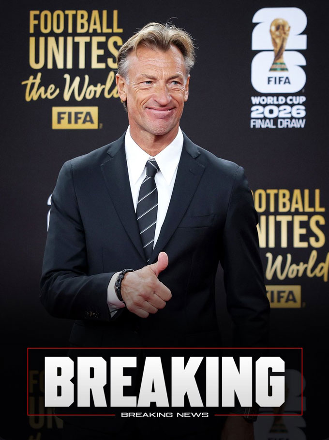 Renard đã chính thức bị LĐBĐ Saudi Arabia sa thải. Ảnh - Fabrizio Romano