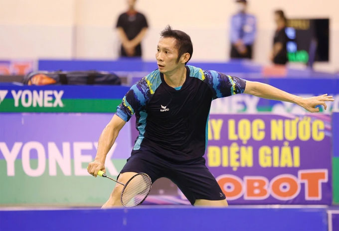 Nguyễn Tiến Minh vô địch Đại hội Thể dục thể thao TP.HCM mà không cần thi đấu trận chung kết. Ảnh: TTO