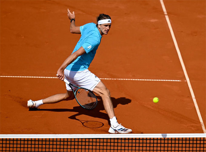 Lần thứ tư liên tiếp tay vợt người Đức gục ngã tại bán kết - Ảnh: ATP