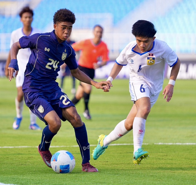 U17 Lào ngược dòng trước U17 Thái Lan 