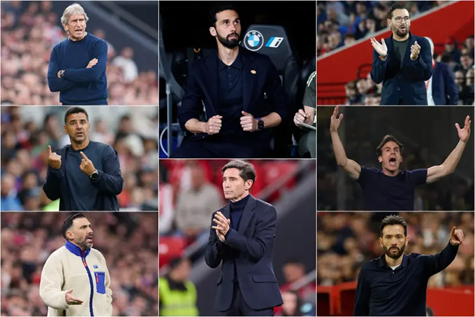 Nhiều HLV tại La Liga nguy cơ mất việc vào cuối mùa giải